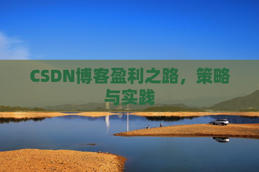 CSDN博客盈利之路，策略与实践