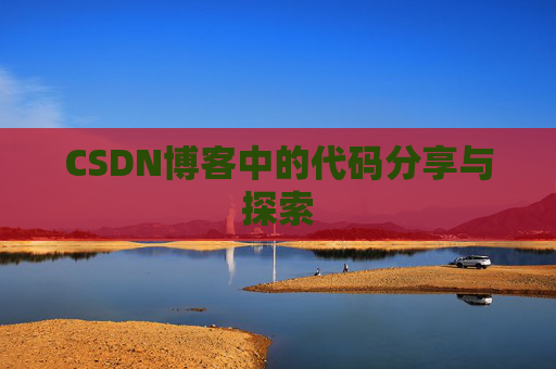 CSDN博客中的代码分享与探索